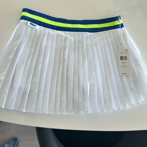 NWT LaCoste tennis skirt. Size 4/36.